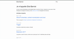Desktop Screenshot of eliotberriot.com